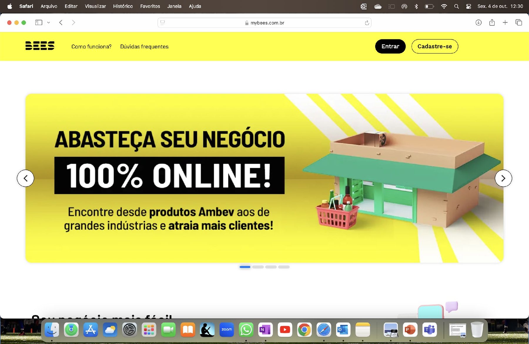 BEES: abasteça seu negócio 100% online