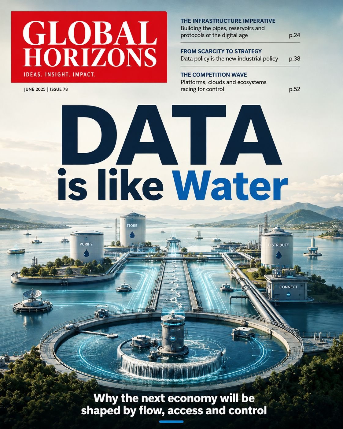 Global Horizons: Data is like water
