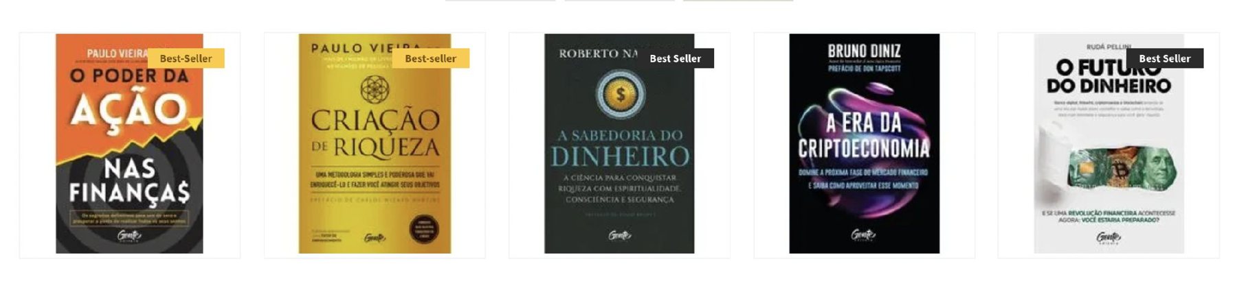 Livros da Editora Gente